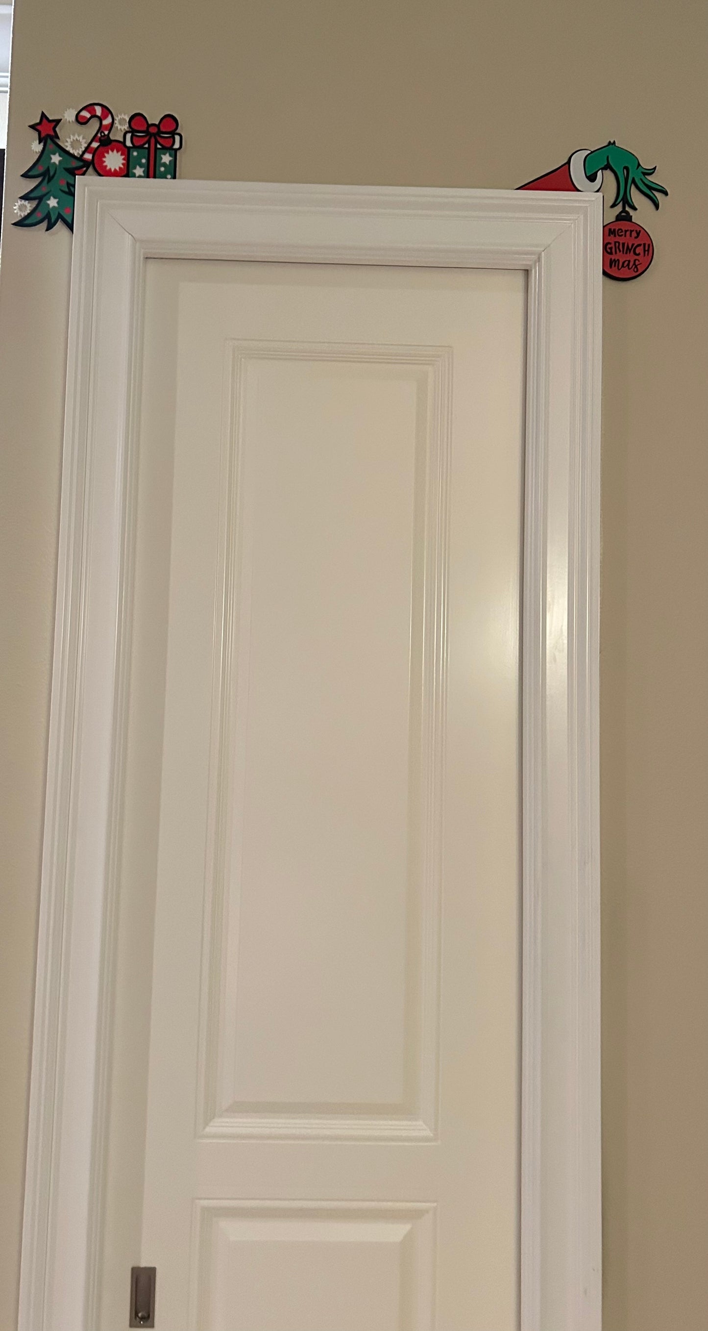 The Grinch Doorway Decor