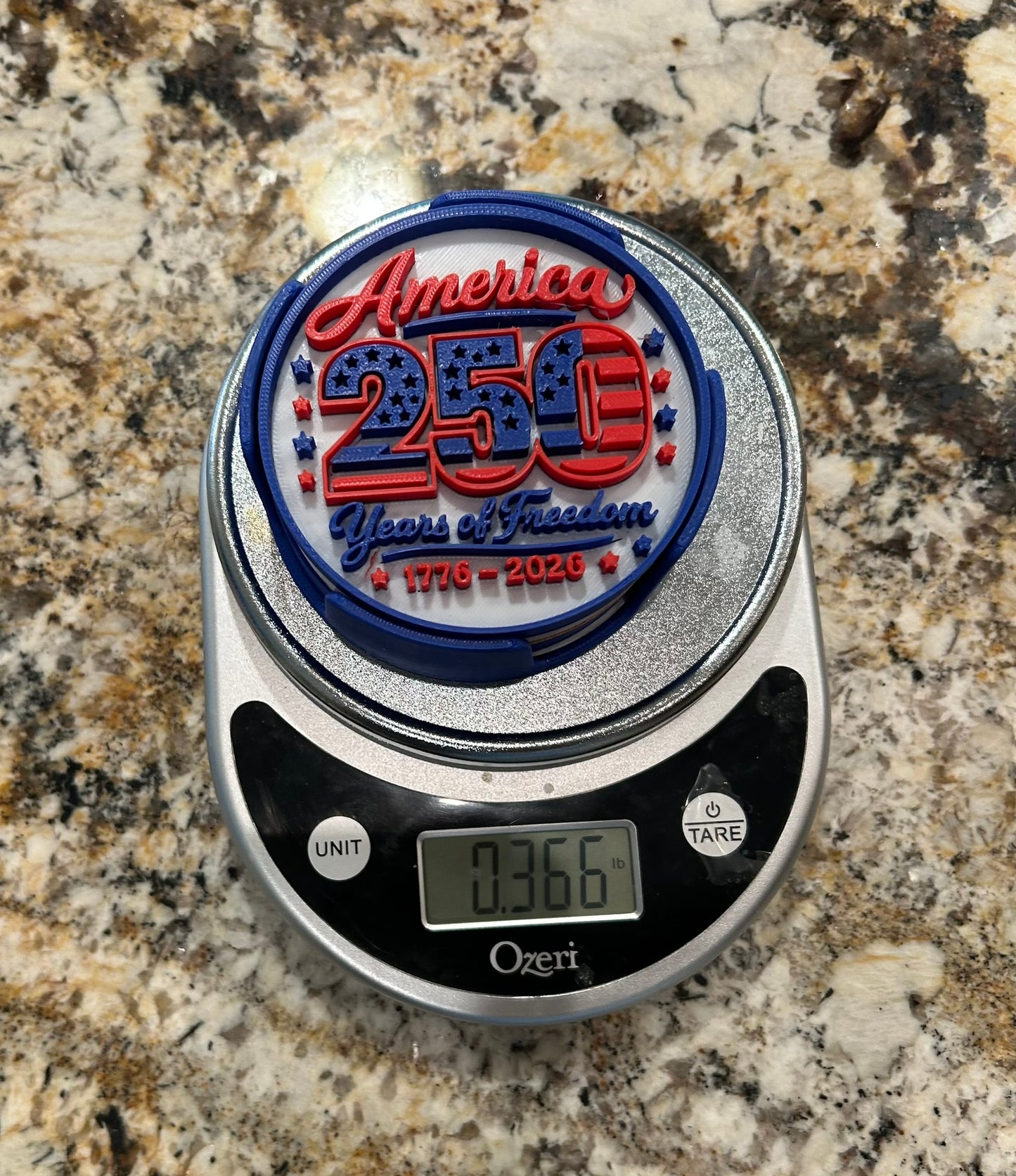 America 250 Custom Celebration Coaster