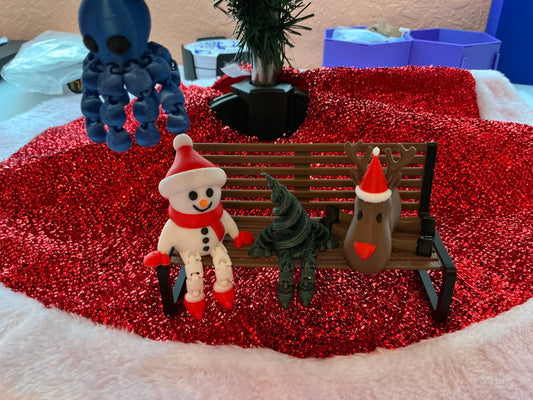 Minature Park Bench- 3 pack