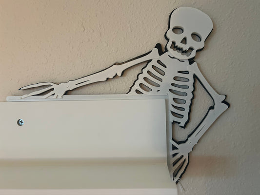 Halloween Skeleton Door Corner Decoration