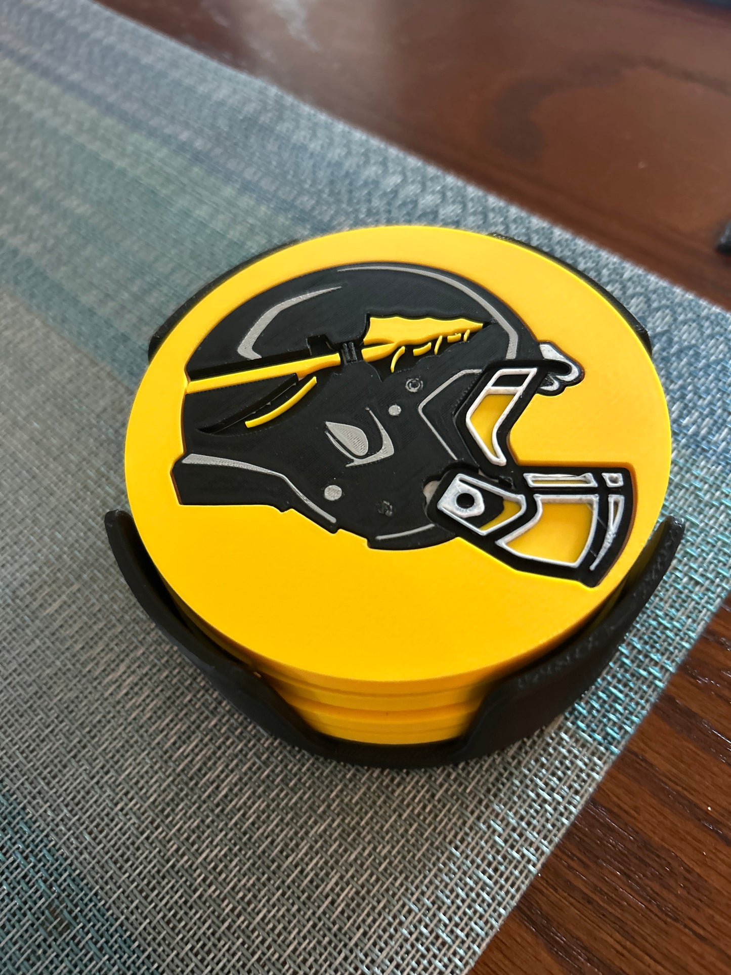 Custom Coaster Set (Pack of 4 with Holder) or car coasters